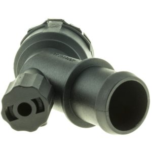 Motorad Radiator Coolant Hose Connector, Plastic, Black, 1.24 Inch Outlet Diameter, With Clamps – CH9919