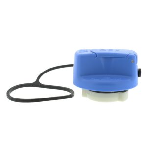 Motorad Diesel Emissions Fluid Filler Cap, For Use with Freightliner Models, Blue, Plastic, Tether Attached – DEF104