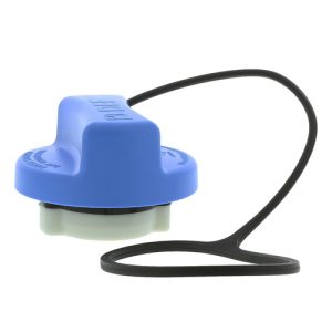 Motorad Diesel Emissions Fluid Filler Cap, For Use with Freightliner Models, Blue, Plastic, Tether Attached – DEF107