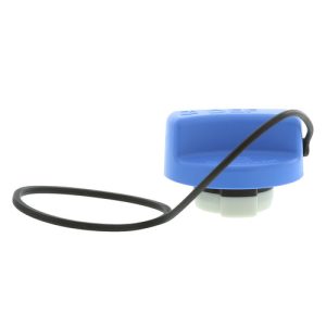 Motorad Diesel Emissions Fluid Filler Cap, For Use with Freightliner Models, Blue, Plastic, Tether Attached – DEF107