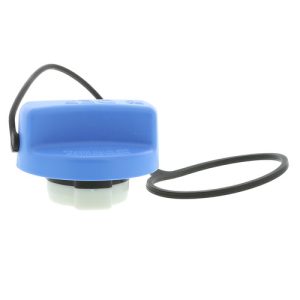 Motorad Diesel Emissions Fluid Filler Cap, For Use with Freightliner Models, Blue, Plastic, Tether Attached – DEF107