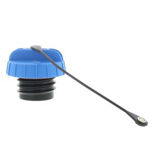 Motorad Diesel Emissions Fluid Filler Cap, 1.77 Inch Thread Diameter, Vented, Blue, Plastic, Tether Attached – DEF108