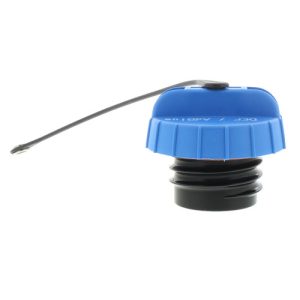 Motorad Diesel Emissions Fluid Filler Cap, 1.77 Inch Thread Diameter, Vented, Blue, Plastic, Tether Attached – DEF108