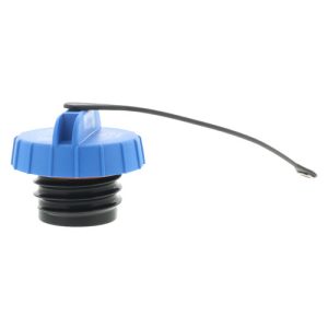 Motorad Diesel Emissions Fluid Filler Cap, 1.77 Inch Thread Diameter, Vented, Blue, Plastic, Tether Attached – DEF108