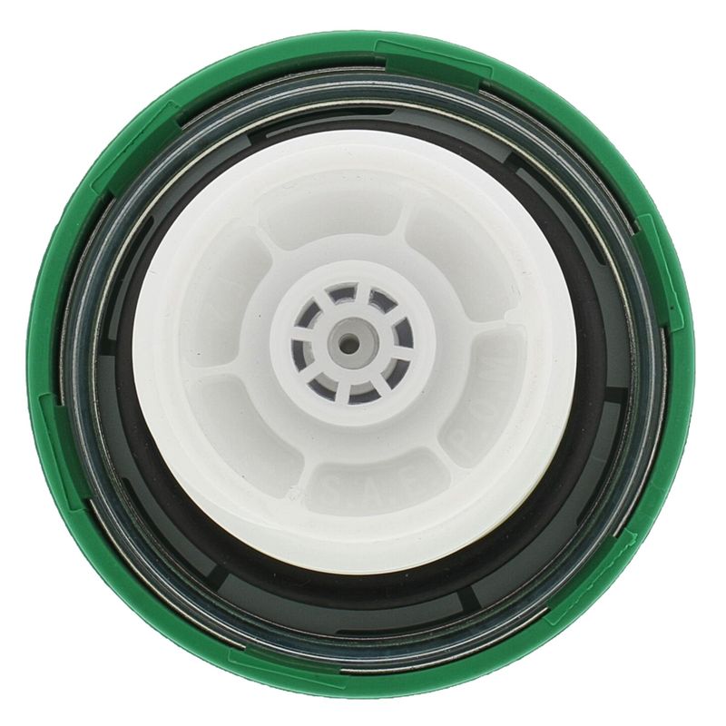 Motorad Fuel Tank Cap, Locking, Green, Plastic, 2.375 Inch Depth, 1-3/4 Inch Neck Diameter – MGC203KAG