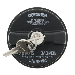 Motorad Fuel Tank Cap, Keyed Alike Combo Locks, Locking, Black, Plastic – MGC210KA