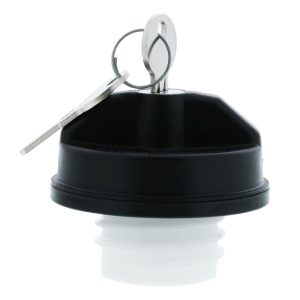 Motorad Fuel Tank Cap, Keyed Alike Combo Locks, Locking, Black, Plastic, 2-5/8 Inch Depth, 1-3/4 Inch Neck Diameter – MGC233KA
