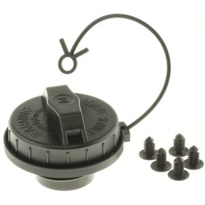 Motorad Fuel Tank Cap, Tethered, Non-Locking, Non-Vented, Black – MGC825T