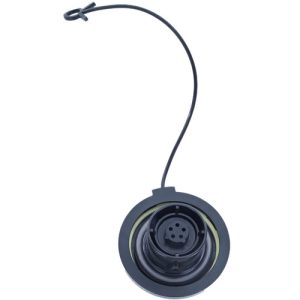 Motorad Fuel Tank Cap, Tethered, Non-Locking, Vented, Black – MGC834T