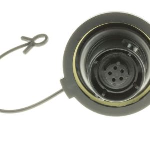 Motorad Fuel Tank Cap, Tethered, Non-Locking, Vented, Black – MGC838T
