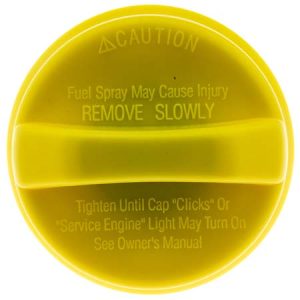 Motorad Fuel Tank Cap, Standard, Non-Locking, Yellow – MGC841