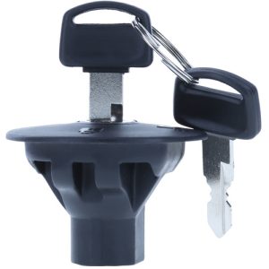 Motorad Fuel Tank Cap, Locking, Non-Vented, Black, Plastic – MGC913