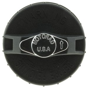 Motorad Oil Filler Cap, Round, Metal, Black – MO107