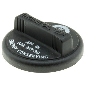 Motorad Oil Filler Cap, Push Fit, Plastic, Black, 1.27 Inch Height – MO122
