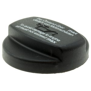 Motorad Oil Filler Cap, Twist-Lock, Plastic, Black, 1.28 Inch Height – MO132