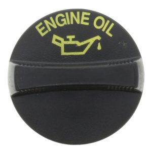 Motorad Oil Filler Cap, Screw-On, Round, Plastic, Black, 1.44 Inch Height – MO154