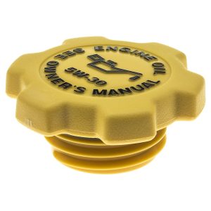 Motorad Oil Filler Cap, Screw-On, Plastic, Yellow – MO160