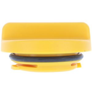 Motorad Oil Filler Cap, Twist-Lock, Plastic, Yellow, 1.23 Inch Height – MO161