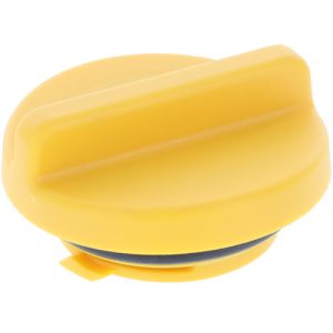 Motorad Oil Filler Cap, Twist-Lock, Plastic, Yellow, 1.23 Inch Height – MO161