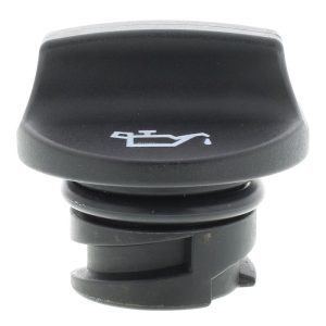 Motorad Oil Filler Cap, Round, Plastic, Black, 1.35 Inch Thread Diameter – MO190