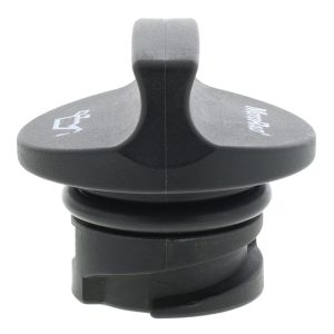 Motorad Oil Filler Cap, Round, Plastic, Black, 1.35 Inch Thread Diameter – MO190