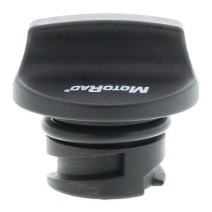 Motorad Oil Filler Cap, Round, Plastic, Black, 1.35 Inch Thread Diameter – MO190