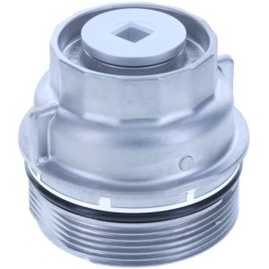Motorad Oil Filler Cap, Screw-On, Round, Aluminum, Silver, 3.62 Inch Height, Includes 60 Millimeter Cartridge Tube – MO300