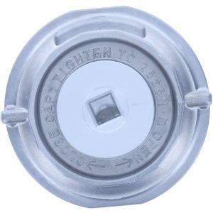 Motorad Oil Filler Cap, Screw-On, Round, Aluminum, Silver, 3.62 Inch Height, Includes 60 Millimeter Cartridge Tube – MO300
