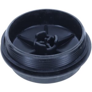 Motorad Fuel Filter Cap, 3.73 Inch Inside Diameter X 4.8 Inch Outside Diameter, 1.83 Inch Height, Black, Plastic, Threaded Mount, Screw-On – MO355