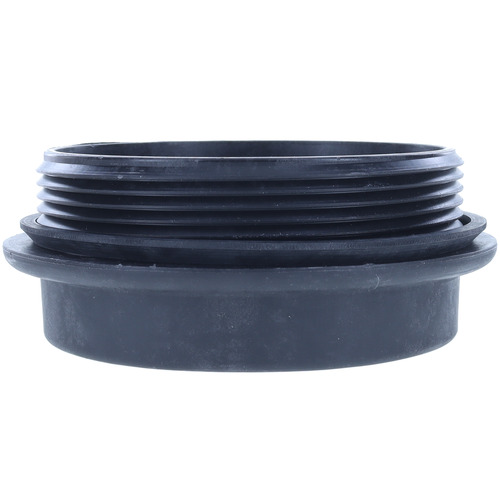 Motorad Fuel Filter Cap, 3.73 Inch Inside Diameter X 4.8 Inch Outside Diameter, 1.83 Inch Height, Black, Plastic, Threaded Mount, Screw-On – MO355