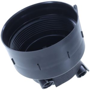 Motorad Fuel Filter Cap, 4.71 Inch Inside Diameter X 4.96 Inch Outside Diameter, 4.77 Inch Height, Black, Plastic, Threaded Mount, Screw-On – MO356