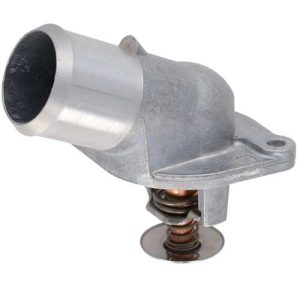 Motorad Thermostat Housing, Spec-R, Aluminum/ Stainless Steel/ Copper/ Rubber, O-Ring, Silver, 1 Outlet Port, 1.3 Inch Inlet Diameter – MRD102
