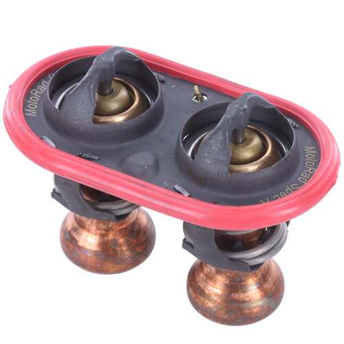 Motorad Thermostat, Spec-R, Temperature: 160 Degree Fahrenheit, Steel, With Gaskets, Silver – MRD107