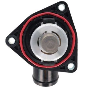 Motorad Thermostat Housing, Spec-R, Plastic/ Stainless Steel/ Copper/ Rubber, O-Ring, Black, 1 Outlet Port, 1.6 Inch Inlet Diameter – MRD108