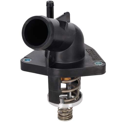 Motorad Thermostat Housing, Spec-R, Plastic/ Stainless Steel/ Copper/ Rubber, O-Ring, Black, 1 Outlet Port, 1.6 Inch Inlet Diameter – MRD108