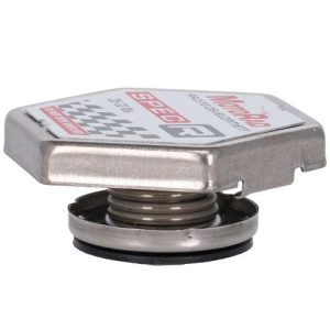 Motorad Radiator Cap, Spec-R, 32 PSI Maximum Pressure, Hexagon, Silver, Stainless Steel/ Rubber, Spec-R Logo – MRD501