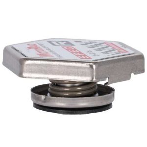 Motorad Radiator Cap, Spec-R, 32 PSI Maximum Pressure, Hexagon, Silver, Stainless Steel/ Rubber, Spec-R Logo – MRD501