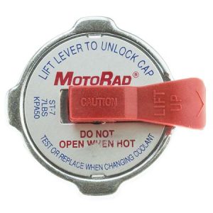 Motorad Radiator Cap, Safety Lever, Relief Pressure: 7 PSI – ST7