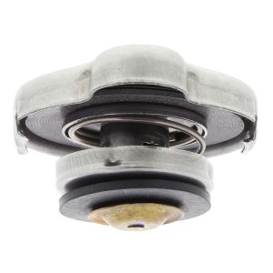 Motorad Radiator Cap, Round, Stainless Steel/ Rubber, 1.34 Inch Width – T5R