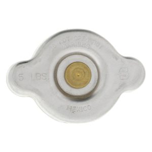 Motorad Radiator Cap, Round, Stainless Steel/ Rubber, 1.34 Inch Width – T5R