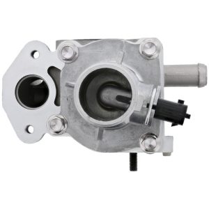 Motorad Thermostat Housing, Plastic/ Stainless Steel/ Copper/ Rubber/ Paper, Black, 4 Outlet Ports, Temperature: 221F – TA2003