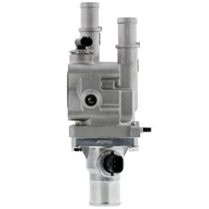 Motorad Thermostat Housing, Plastic/ Stainless Steel/ Copper/ Rubber/ Paper, Black, 4 Outlet Ports, Temperature: 221F – TA2003