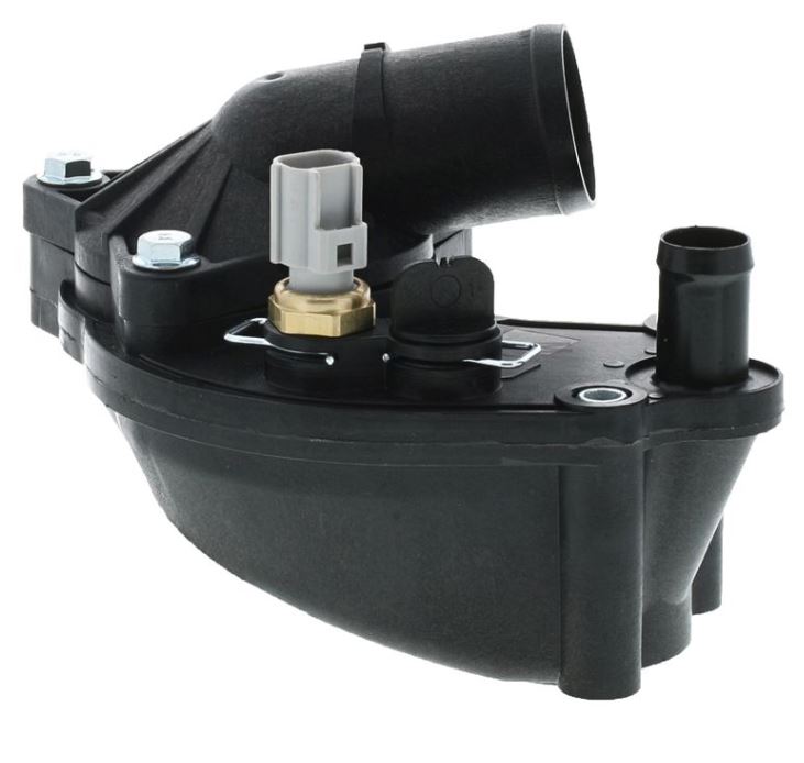 Motorad Thermostat Housing, Temperature 192F, Plastic/ Stainless Steel/ Copper/ Rubber, With Thermostat/ Sensor/ Seals – TA2061S