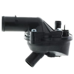 Motorad Thermostat Housing, Plastic/ Stainless Steel/ Copper/ Rubber, Black, 3 Outlet Ports, Temperature: 192F, With Seal – TA2210
