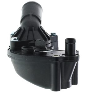 Motorad Thermostat Housing, Plastic/ Stainless Steel/ Copper/ Rubber, Black, 3 Outlet Ports, Temperature: 192F, With Seal – TA2860
