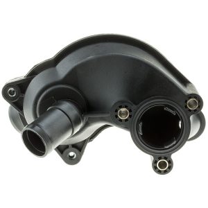 Motorad Thermostat Housing, Plastic/ Stainless Steel/ Copper/ Rubber, Black, 3 Outlet Ports, Temperature: 192F, With Seal – TA2860