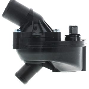 Motorad Thermostat Housing, Plastic/ Stainless Steel/ Copper/ Rubber, Black, 3 Outlet Ports, Temperature: 192F, With Seal – TA2860