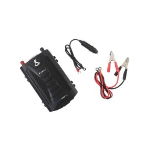 Cobra Power Inverter, Inverts 10 – 15 Volt DC to 115 Volt AC, 400 Continuous/ 800 Peak Watts, 90 Percent Efficiency, 2 Grounded AC Outlets – CPI400PSW