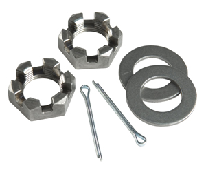 C.e. Smith Spindle Nut, 7/8 Inch Thread Size, 6 Slotted – 11065A