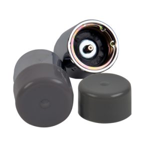 C.e. Smith Trailer Wheel Bearing Protector, Fits 1.985 Inch Hub, Chrome Plated Steel, With Bra, Set of 2 – 16271